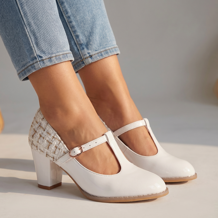 Eliza Block Heel Pumps