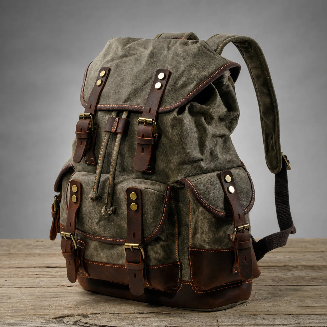Men's Leon Canvas Hiking Backpack
