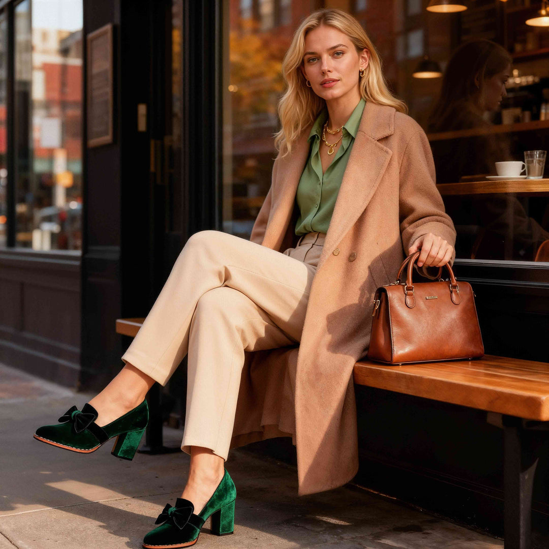 Alicia Velvet Loafers