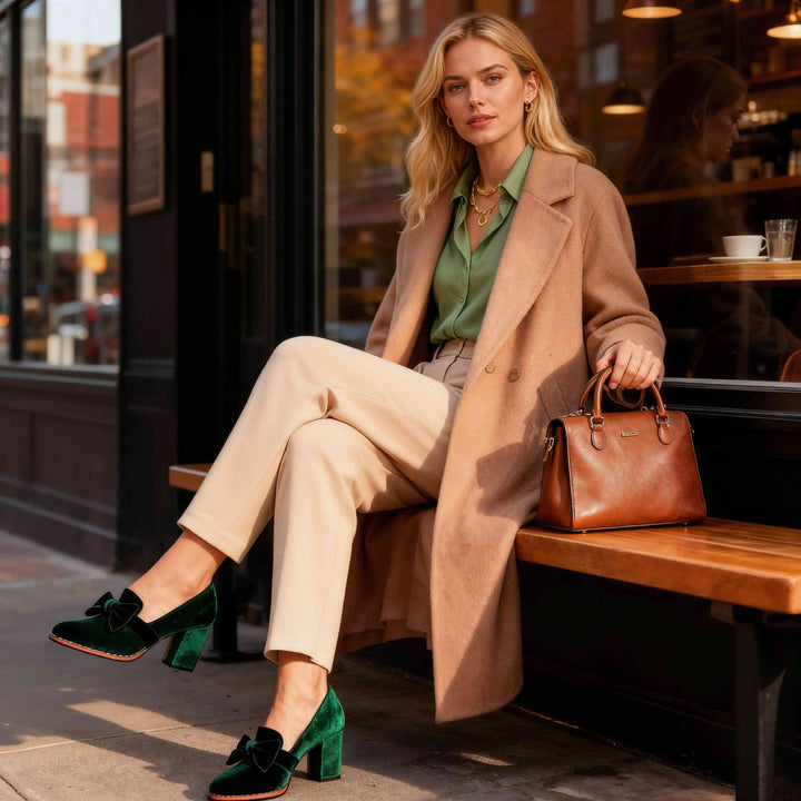 Alicia Velvet Loafers