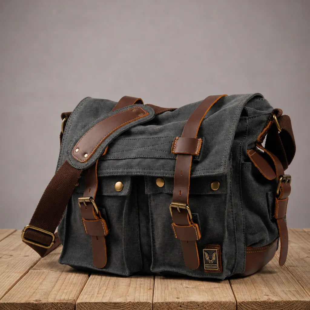 Men's Middleton Canvas Messenger Bag