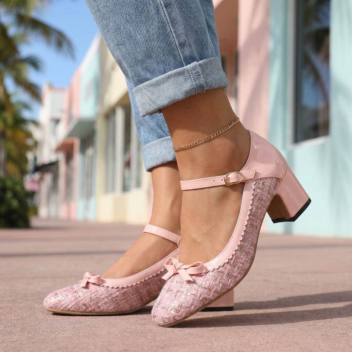Pink Elara Vance Mary Janes 1